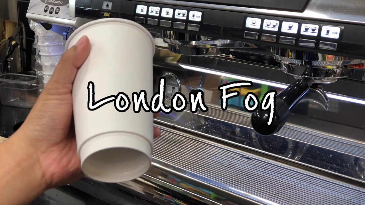 How to make London Fog Simple Barista Practice YouTube