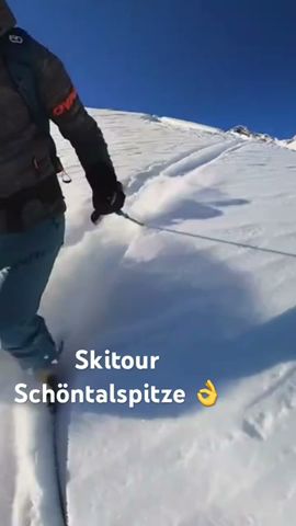 Abfahrt Schöntalspitze - Sellrain