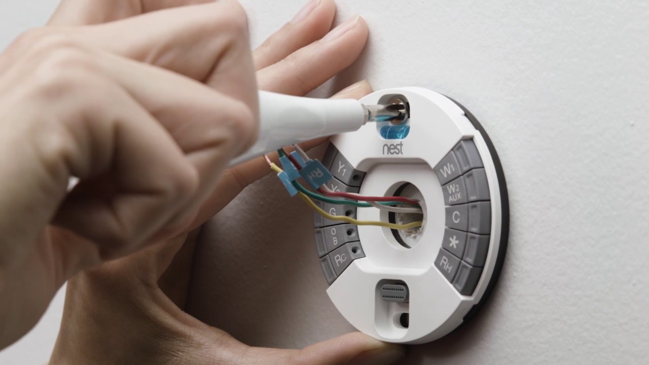 Nest Thermostat Install Video - YouTube