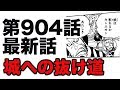 【ワンピース】第904話 最新話 ネタバレ”城への抜け道”（展開予想）