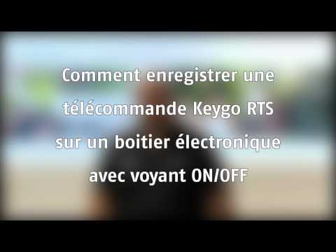 Comment ajouter une télécommande Keygo RTS sur une motorisation de portail SGA ?