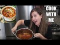 COOK WITH ME | Pasta Soup for Dinner | Easy Olive Garden Pasta e Fagioli Copycat Recipe