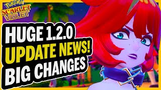 What Is Patch Update 1.2.0 FIXING in Pokemon Scarlet and Violet?