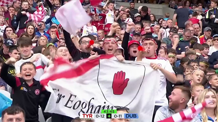 Tyrone vs Dublin All-Ireland Senior Football Championship Quarter Final Highlights