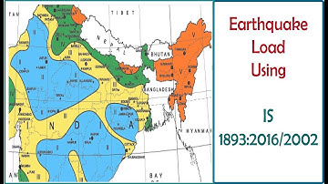 Seismic Load Application Using IS 1893:2016/2002