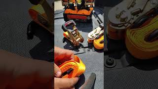 Ratchet Strap Storage Hack #automobile #diy