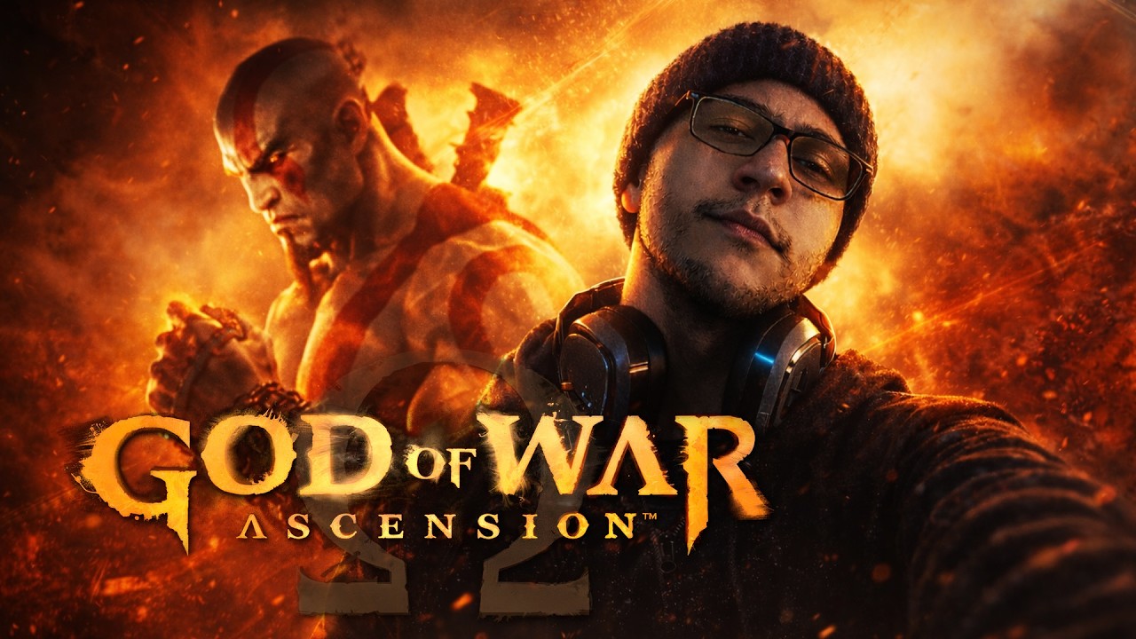 A SAGA COMPLETA DE KRATOS: DO 1 AO RAGNAROK AO VIVO - GOD OF WAR: ASCENSION NO PC