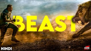 Beast (2022) Story Explained In Hindi | Berserk Lion That Kills Everyone !!