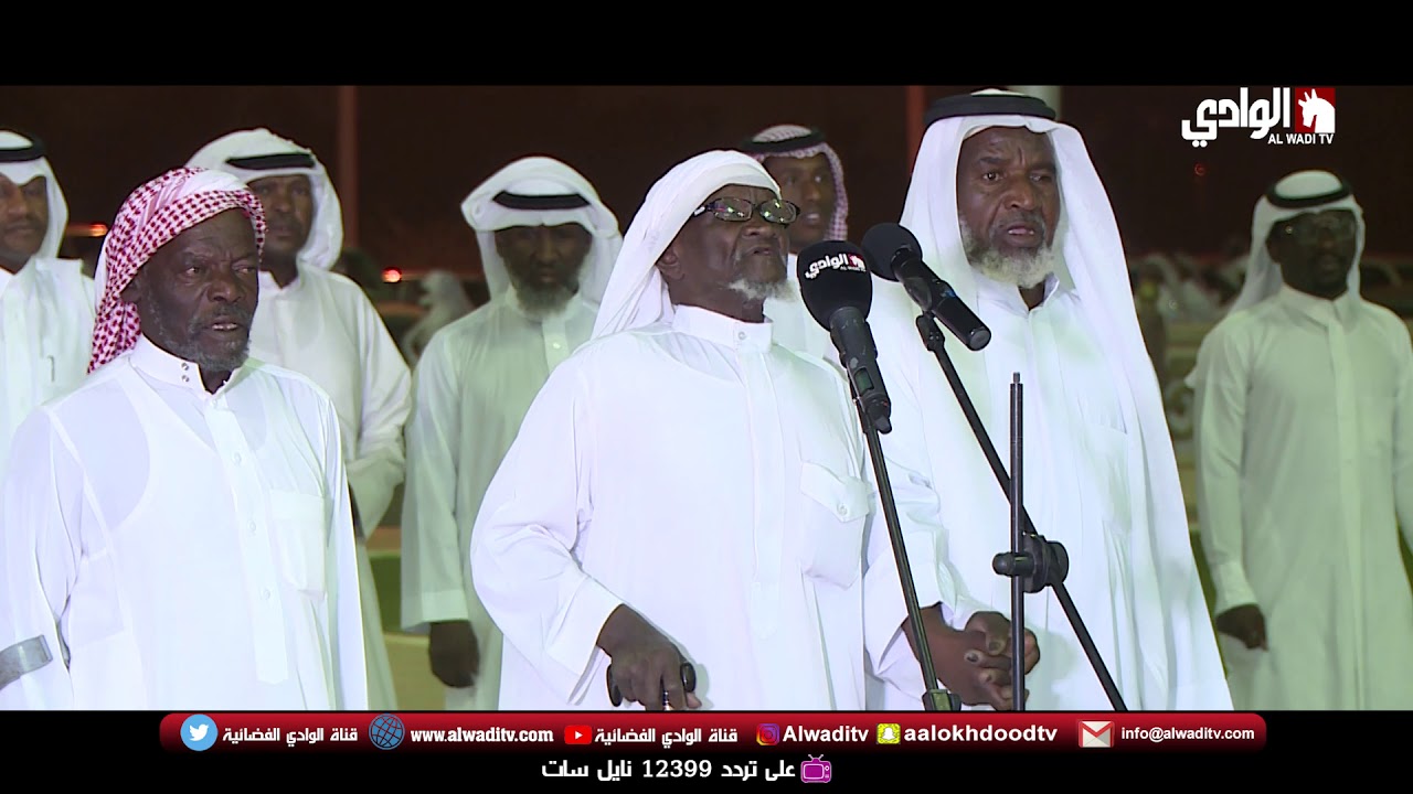 حفل زوج سعيد بن مساعد آل سعيد على قناة الوادي الفضائية