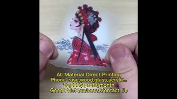 UV DTF Printer |Can print all items (only except cloth)