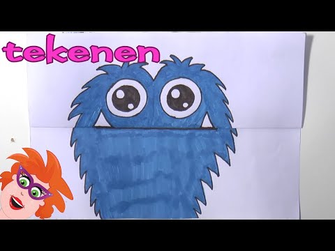 Video: Hoe Om Te Leer Om Monsters Te Teken