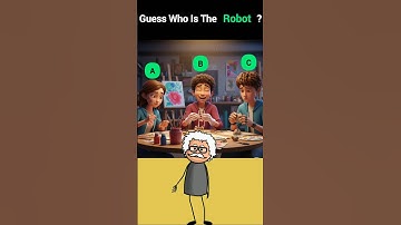 Who Is The Robot In Class? 🤖 #logicpuzzles #brainteasers #riddle #viralshorts #viral #short #shorts