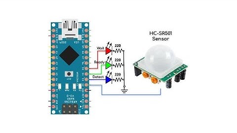 Motion Detection using HC-SR501 Sensor