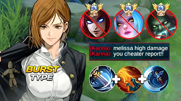 MELISSA CRIT BURST TOTALLY DESTROYED ANNOYING ENEMIES!! (u must try👀)