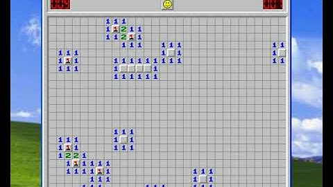 Windows XP Minesweeper