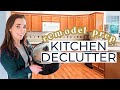 *NEW* KITCHEN REMODEL DECLUTTER + PREP WITH ME! | Cleaning Motivation + ENCOURAGEMENT!