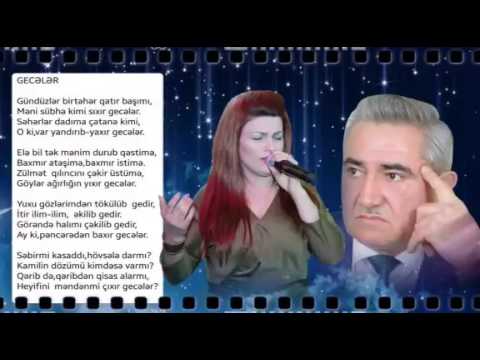 Bahar Lətifqızı Geceler haqqinda ele oxuduki...