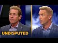 Joel Klatt and Skip Bayless argue about Nick Saban - Is 'Bama's coach overrated? | CFB | UNDISPUTED