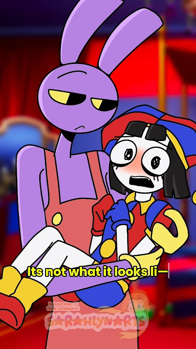 Download lagu EXCUSE ME?!😱🎪 Pomni X Jax - Amazing Digital Circus Animation #animation #tadc #funnybunny