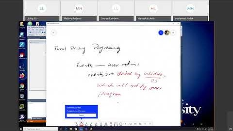Lesson 3: Event Driving Programming