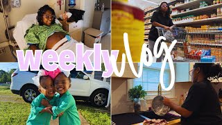 Weekly Vlog 018 | STILL pregnant, False Alarm, Car Chats, Picture Day + more