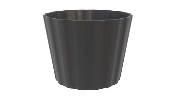 3D model of a flower pot. Superhive, CGtrader (no sound)