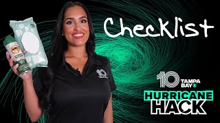 Hurricane season checklist: Prepare more than just food and water