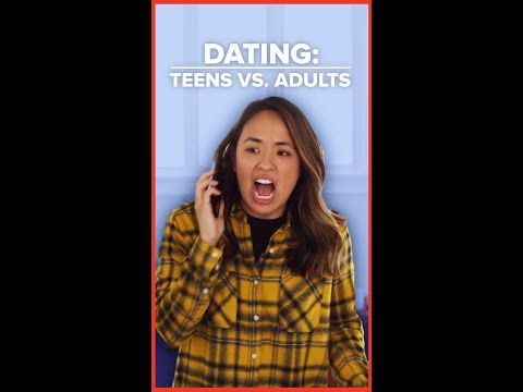 Dating: Teens Vs. Adults #shorts