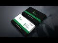 Corporate Business Card Design - Photoshop Tutorial