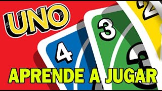 APRENDE A JUGAR EL JUEGO DE CARTAS "UNO" !! EDICION 2021 !!