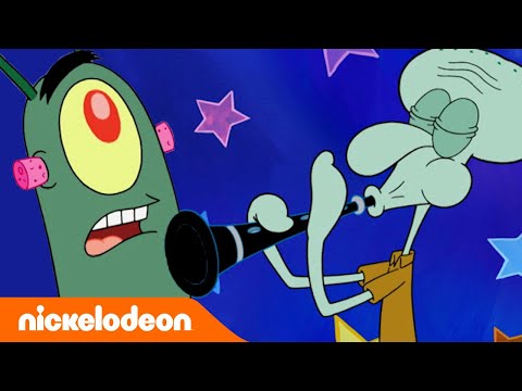 Губка Боб | Скидвард против Планктона! | Nickelodeon Россия