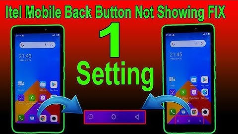 Itel A25 Back Button not 🚫 working  100% Solution