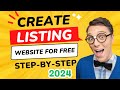 How to Create a Directory Listing Website in WordPress in 2024 | With FREE Theme