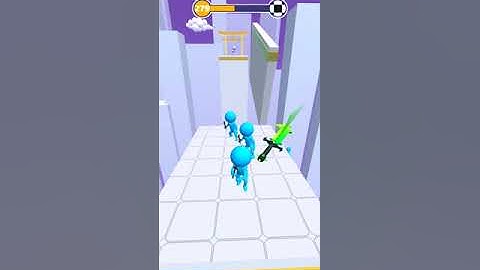 Sword play Level 279 - Ninja Slice Runne‪r‬ Gameplay Solution Walkthrough #Shorts