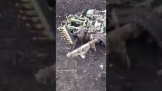 Ukrainian Fpv Drone Successfully Chasing Enemy Soldier