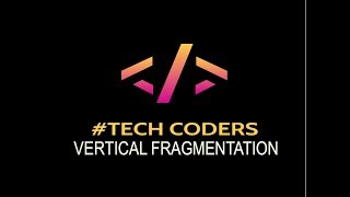 Oracle 11g - Vertical Fragmentation