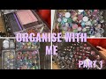 Organising My Small Nail Room | Drawer Organisation | Clarissa Ama