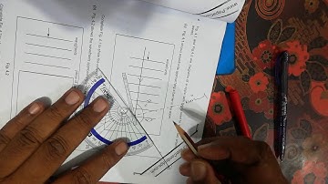 Drawing wave front after reflection.