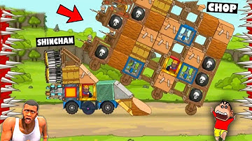 NOOB vs PRO vs HACKER in AUTOWAR Evolution of Engine with SHINCHAN and CHOP