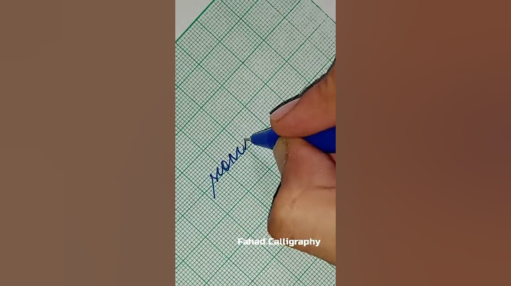 Momentum Word In Cursive Writing #shorts #youtubeshorts #fahadcalligraphy #calligraphy #viral