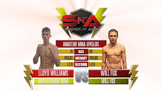 Shock N Awe 35 - Lloyd Williams vs Will Fox - Catchweight Amateur MMA 74kg