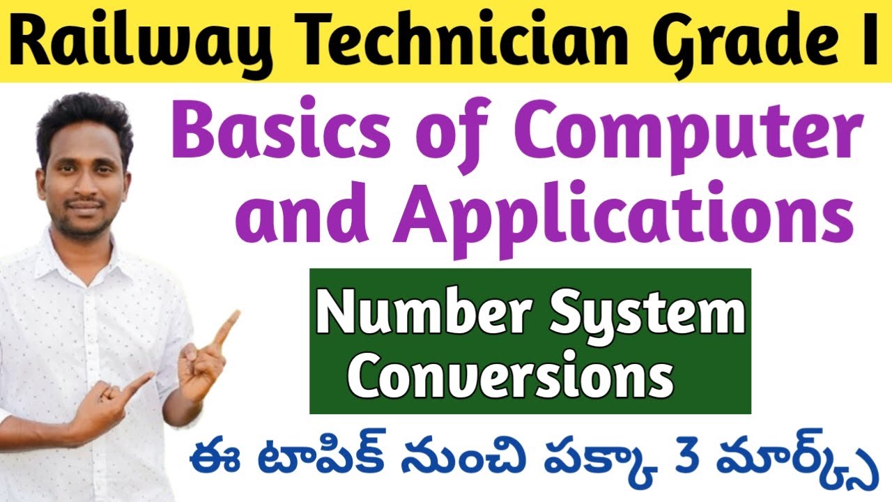 Railway Technician Grade I Number System Conversions Most Important Models