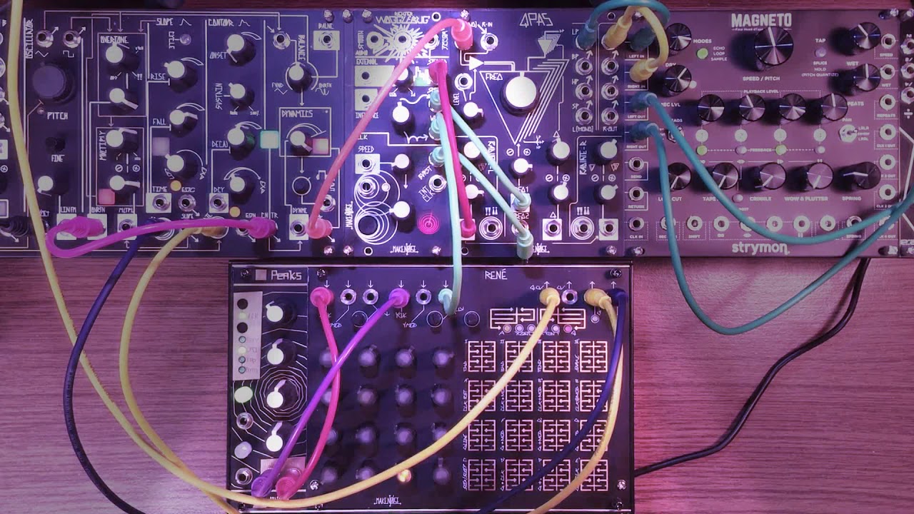 QPAS by Make Noise! With 0-Coast, Wogglebug and Magneto - Eurorack