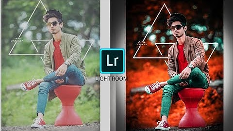 Lightroom Red background Photo Editing Lightroom background Colour Change Photo Editing green to red