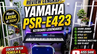 Yahama Psr-E423 Revirew lengkap//keyboard bekas yang masih di cari!