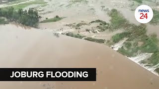 WATCH | Widespread flooding in parts of Joburg