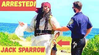 JACK SPARROW ARRESTED - quarantine