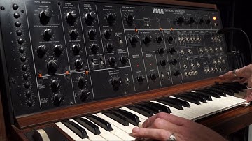 Exploding dusk - Ambient music on Korg PS-3100