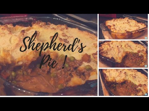 Super tasty and quick traditional Scottish Shepherd's pie recipe!