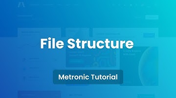 File Structure - Metronic 8 Admin Template